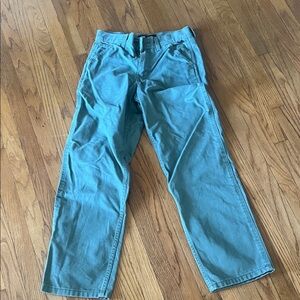Vans Teal Green Cargo Pants